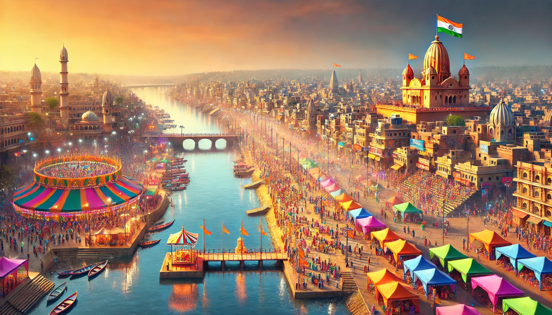 महाकुंभ 2025: प्रयागराज में संगम पर श्रद्धालुओं का महापर्व