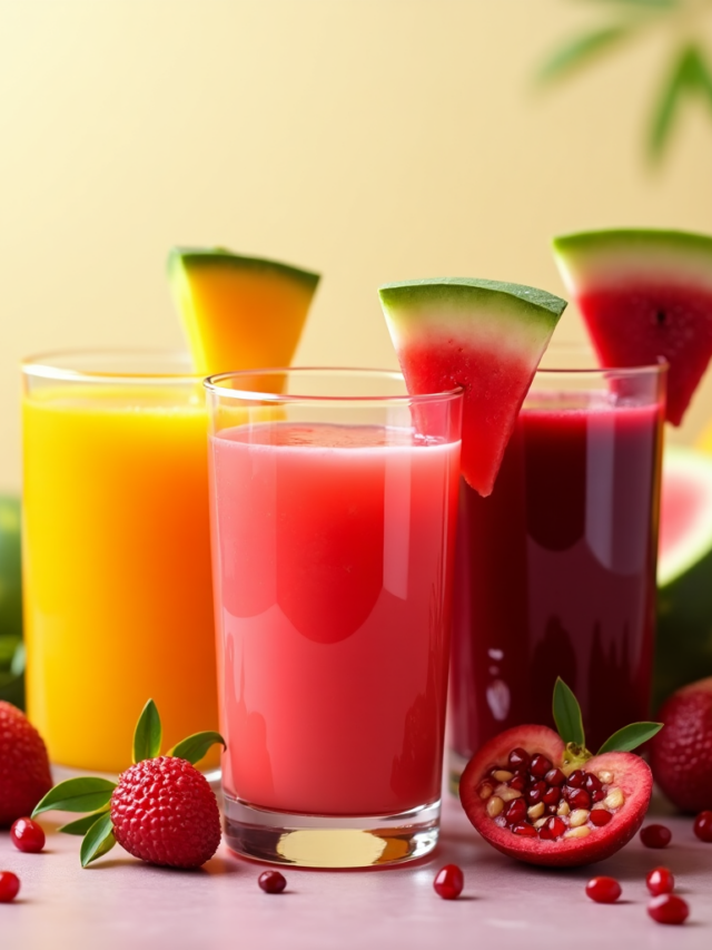 10 Healthy Fruit Juice