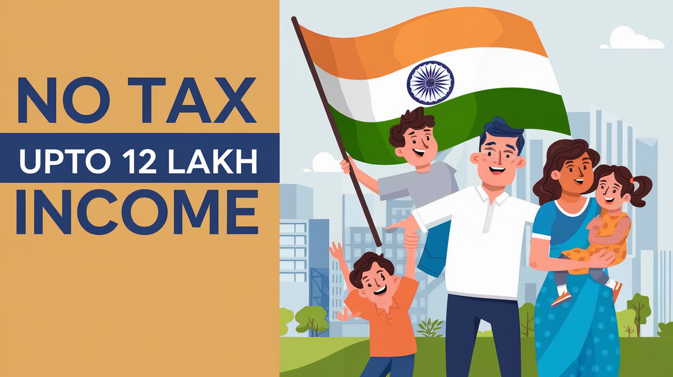बजट 2025: 12 लाख तक की आय पर कोई टैक्स नहीं
