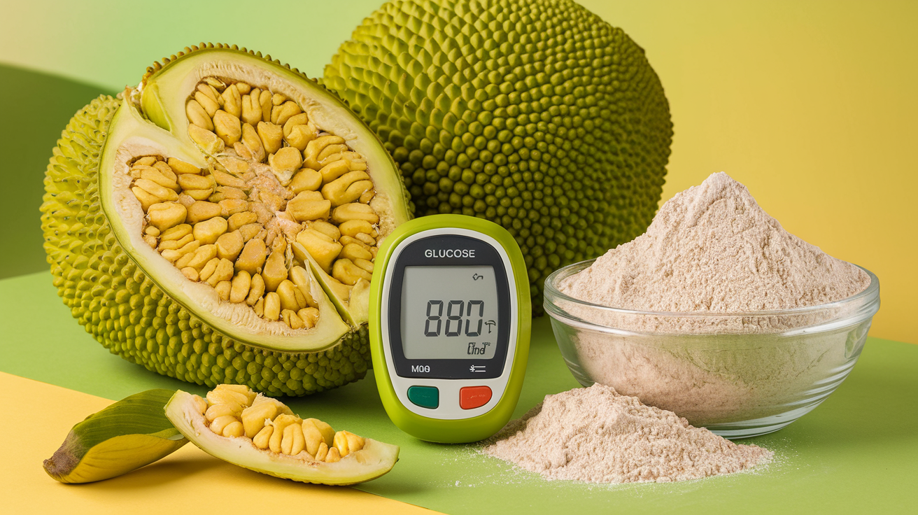 कच्चा कटहल आटा: चावल-गेहूं से बेहतर ब्लड शुगर कंट्रोल कच्चा कटहल आटा: चावल-गेहूं से बेहतर ब्लड शुगर कंट्रोल