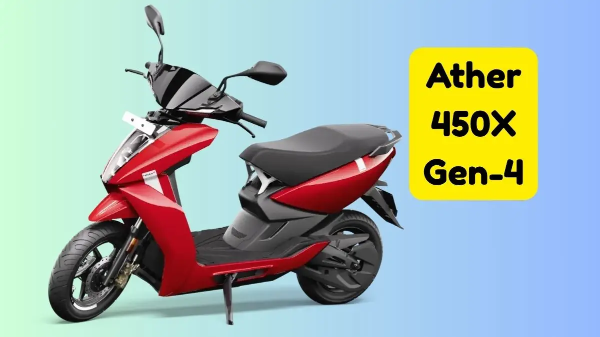 Ather 450X Gen-4: भारत की सड़कों पर धूम मचाने वाला स्मार्ट इलेक्ट्रिक स्कूटर!