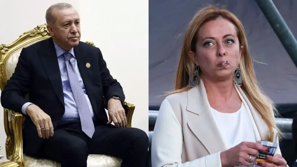 ‘Smoking छोड़ दो’—एर्दोगन की नसीहत पर मुस्कुराईं मेलोनी, मैक्रों बोले—“इम्पॉसिबल!” ‘Smoking छोड़ दो’—एर्दोगन की नसीहत पर मुस्कुराईं मेलोनी, मैक्रों बोले—“इम्पॉसिबल!”