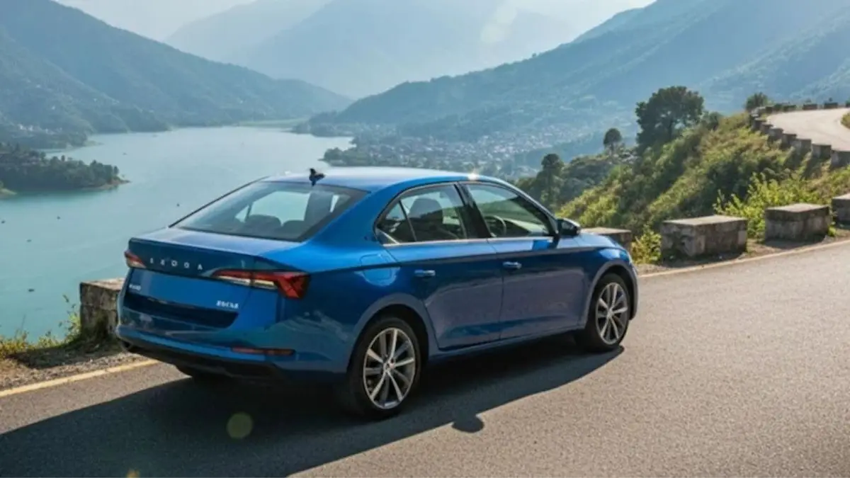 Skoda Slavia Facelift Leak: क्या यह तस्वीर सच में फेक है?