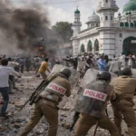 chomu-rajasthan-violence-police-stone-pelting-mosque-clash