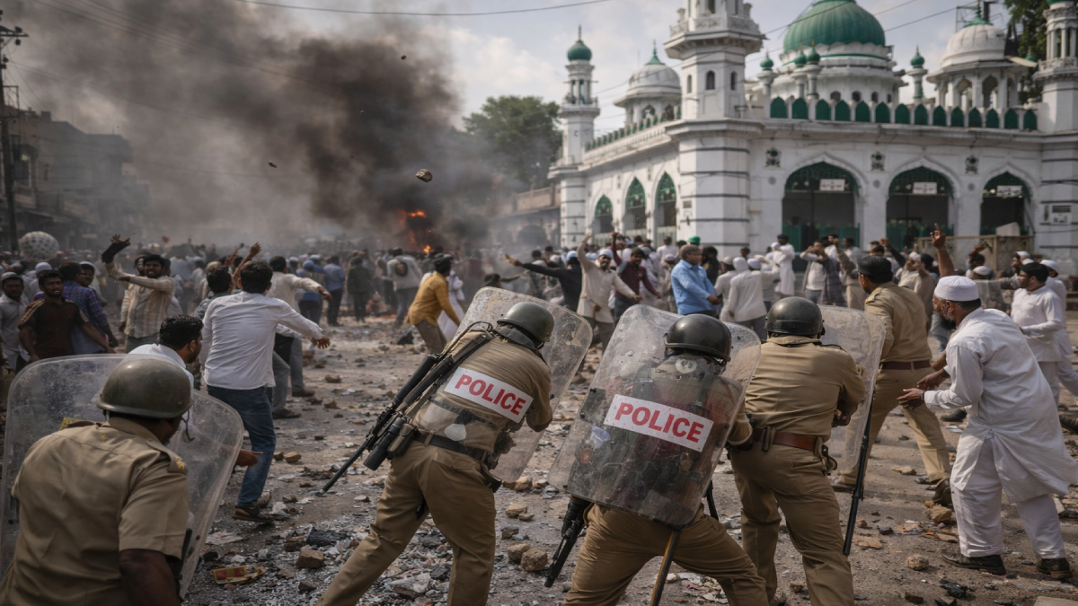 chomu-rajasthan-violence-police-stone-pelting-mosque-clash
