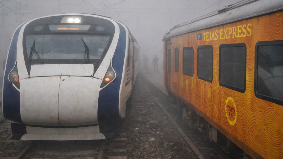 vande-bharat-tejas-express-delayed-due-to-fog-kanpur-railway-updates