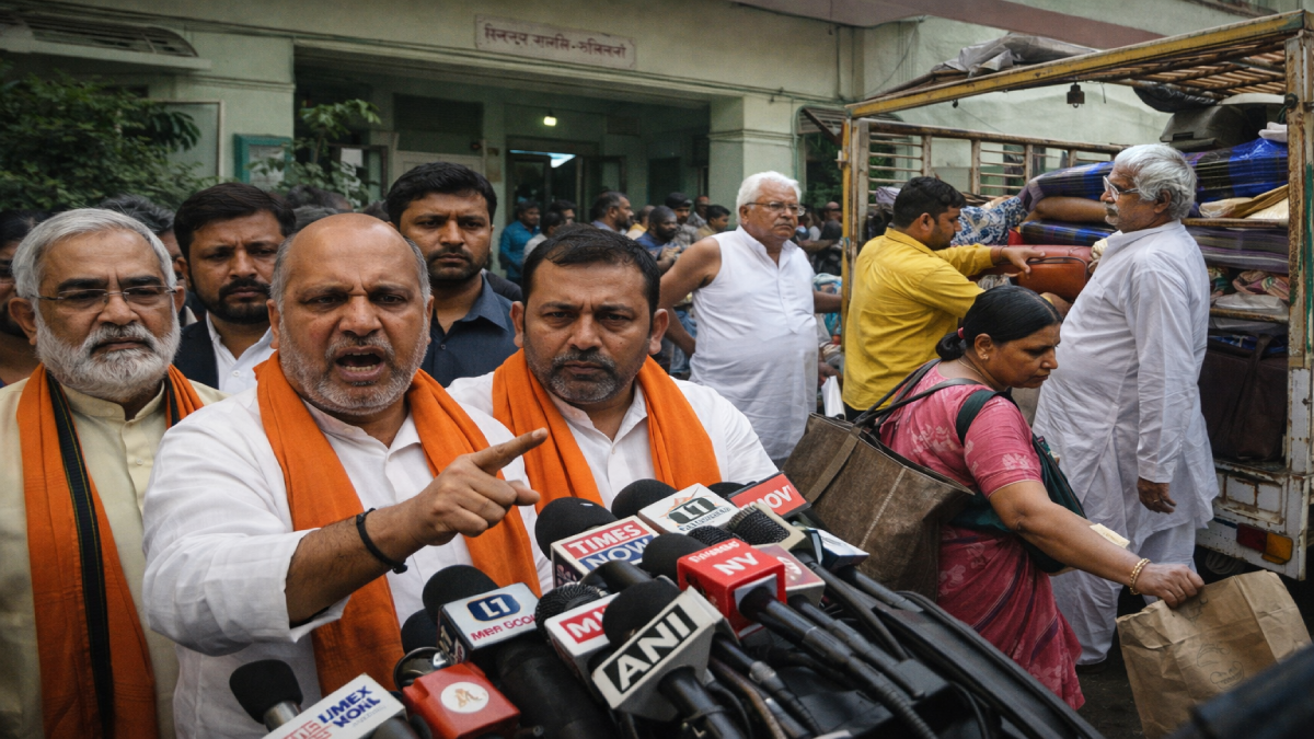 bjp-slams-lalu-family-over-rabri-devi-bungalow-shifting-video-viral