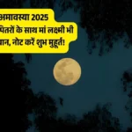 Paush Amavasya 2025: साल की आखिरी अमावस्या पर बना 'महासंयोग', पितरों के साथ मां लक्ष्मी भी होंगी मेहरबान, नोट करें शुभ मुहूर्त!