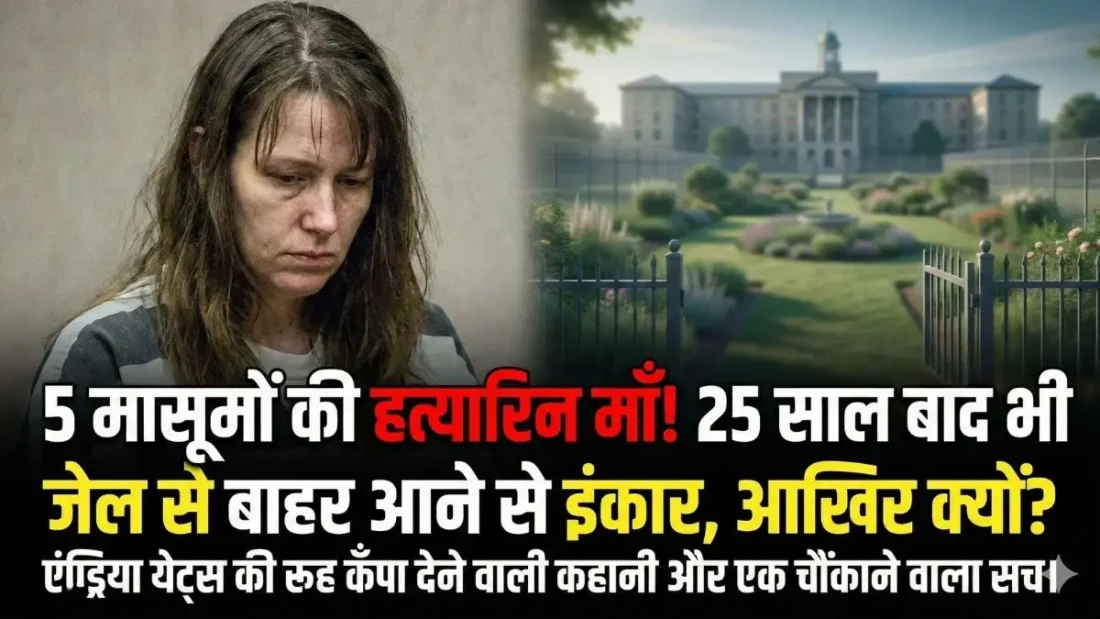 5 बच्चों को डुबोकर मार डाला: आखिर क्यों यह माँ कभी नहीं आना चाहती जेल से बाहर? रूह कँपा देगी Andrea Yates की कहानी Andrea Yates: 5 बच्चों की हत्यारिन माँ बाहर क्यों नहीं?