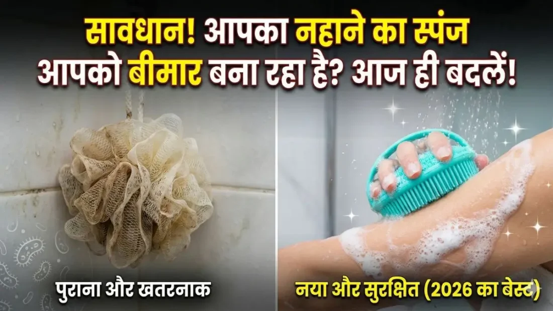 सावधान! आपके नहाने का पुराना स्पंज दे रहा है बीमारियों को न्योता, आज ही अपनाएं ये टॉप 5 सिलिकॉन बॉडी स्क्रबर