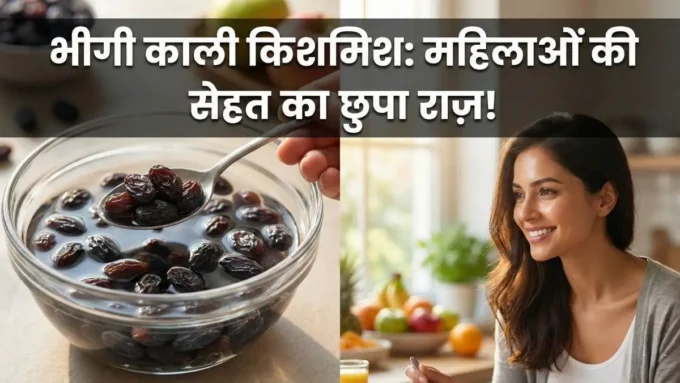 महिलाओं के लिए किसी वरदान से कम नहीं हैं भीगी हुई काली किशमिश, बस 1 मुट्ठी और ये 6 बीमारियां छू मंतर!