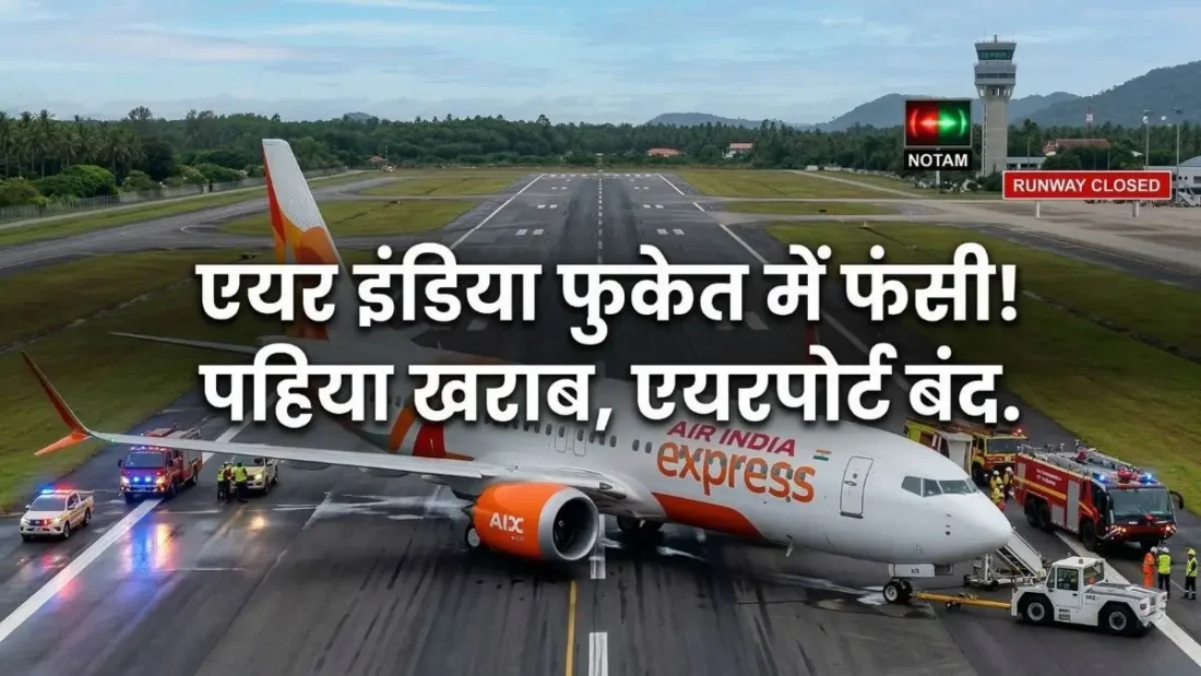 फुकेत एयरपोर्ट पर एयर इंडिया एक्सप्रेस विमान में तकनीकी खराबी