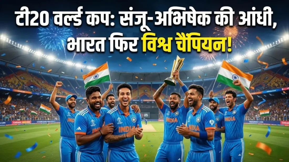 India Wins T20 World Cup 2026: भारत बना वर्ल्ड चैंपियन