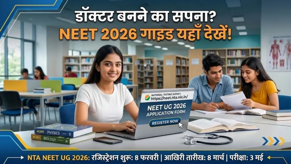 NEET UG 2026 Guide: डॉक्टर बनने का सपना होगा पूरा