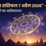 आज का राशिफल 7 अप्रैल 2026 — सभी 12 राशियों का दैनिक भविष्यफल हिंदी में