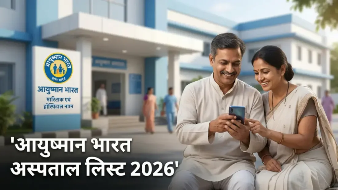 आयुष्मान भारत अस्पताल लिस्ट 2026 — PMJAY empanelled हॉस्पिटल ऑनलाइन कैसे खोजें