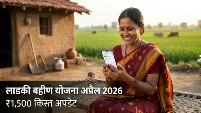 Ladki Bahin Yojana April 2026: अप्रैल की किस्त कब आएगी — ऐसे चेक करें स्टेटस Ladki Bahin Yojana April 2026 किस्त स्टेटस चेक और पेमेंट अपडेट